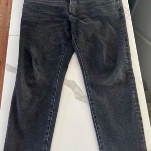 Madewell Mens Relaxed Taper Jeans, 33x30, Claybrook Wash